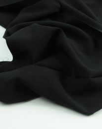 Ткань штапель подкладочный черный