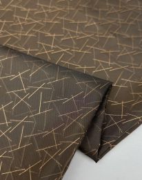 Ткань подклада "Штрихи" медный