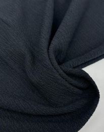 Ткань фукра стретч черный