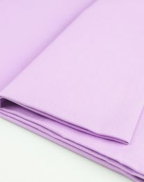 Ткань коттон стретч однотонный светло-сиреневый