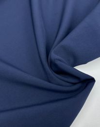 Ткань супер софт однотонный темно-синий