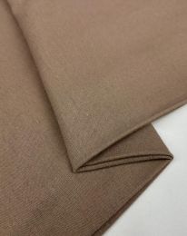 Ткань лен стретч 3153 капучино с розовым оттенком