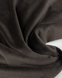 Ткань велюр "Японский" шоколадный