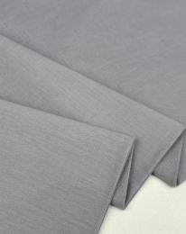 Ткань поплин стретч серый