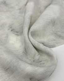 Ткань органза принт d 4 серо-бежевый