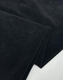 Ткань бархат черный