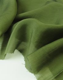 Ткань органза-шифон мягкая хаки