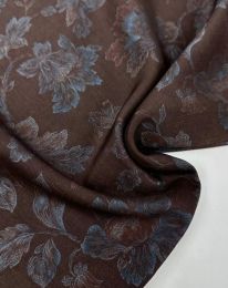 Ткань сатин матовый "Марокко" d 4 шоколадный