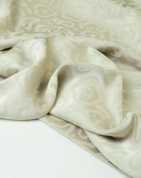 Ткань шелк жаккард d 2/d3/ d 1 жемчужный