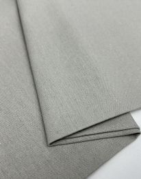 Ткань лен стретч 3272 жемчужный серый