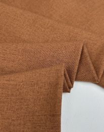 Ткань лен не стретч 55074 кирпичный