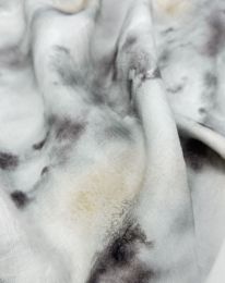 Ткань плательная вискоза "Медея" принт d13 серый