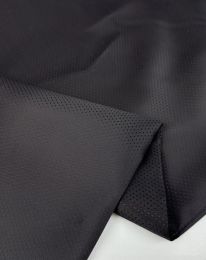 Ткань подклада жаккард "крапинка" горький шоколад