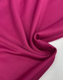 Ткань подклада интерлок  трикотажная фуксия приглушенная