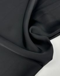 Ткань армани-сатин 180 гр черный