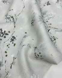 Ткань бохо принт "Вероника" D3 светло-серый