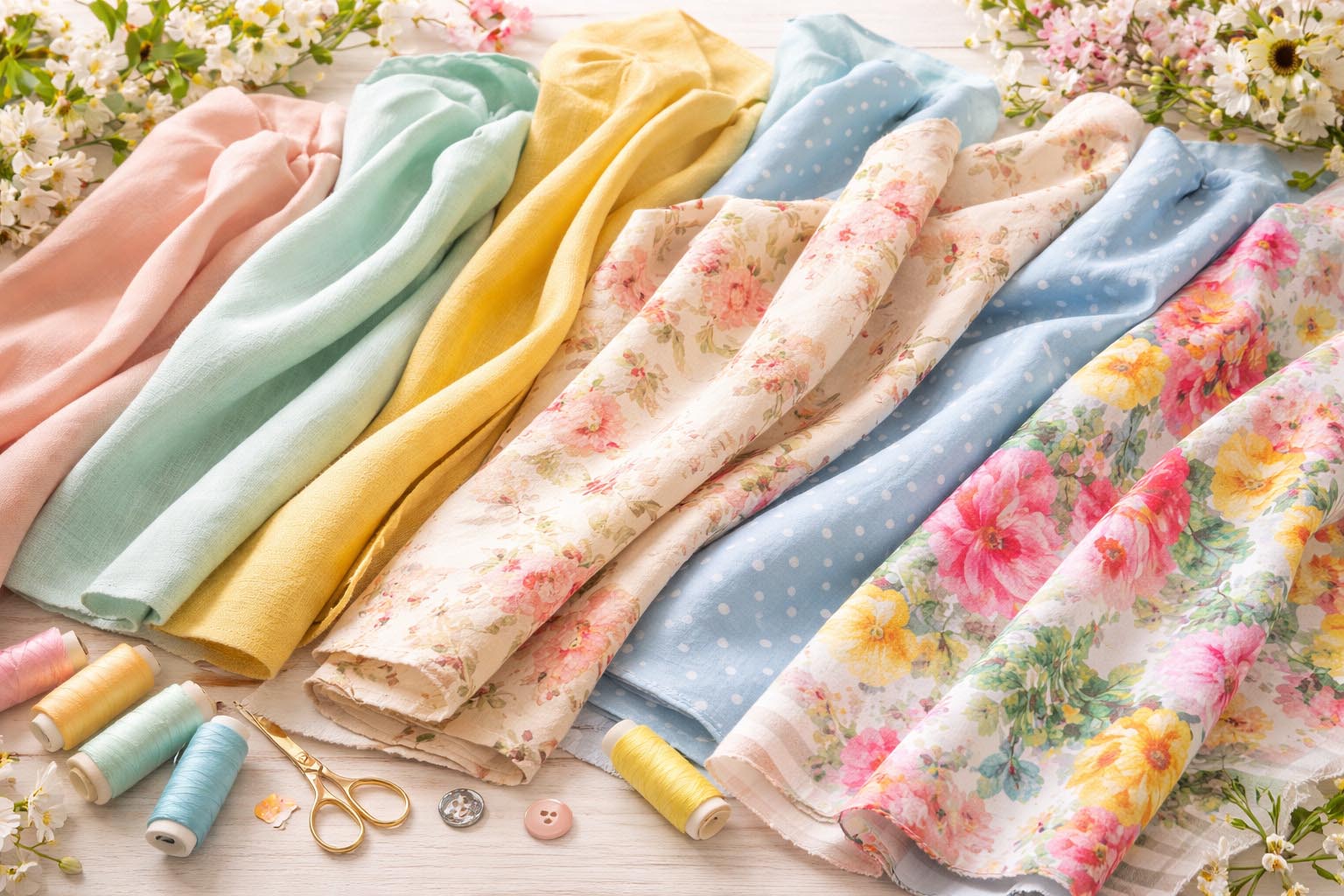 Ткани для весны